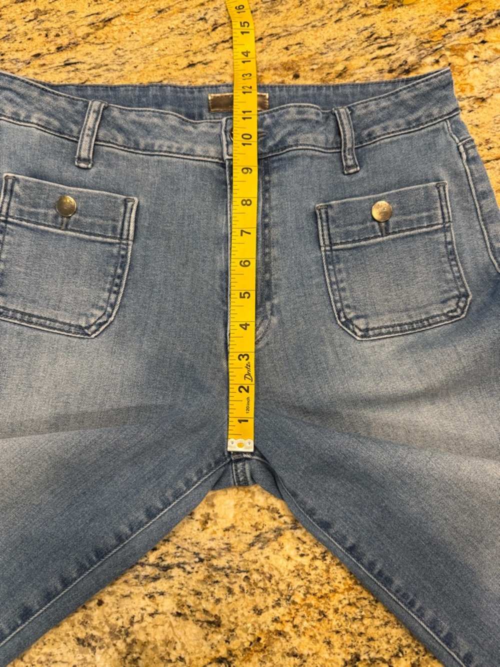 KUT From The Kloth Meg Wide Leg Jeans Women’s Size 8 Blue High Rise Denim - Picture 10 of 13
